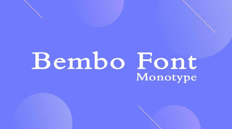 Bembo italic free download